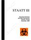 STAATT III. Executive Summary and Daily Discussions Orlando, Florida December, 2005