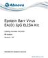 Epstein Barr Virus EA(D) IgG ELISA Kit
