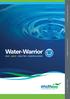 Water-WarriorTM. clean - green - odour free - waterless urinals