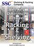 Shelving & Racking Company. The Key. Between. Racking. Shelving. By Sandy Lucas