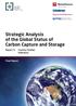 Strategic Analysis of the Global Status of Carbon Capture and Storage