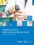 Pharmaceutical Serialization Track & Trace. Easy guide to country-wise mandates
