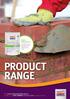PRODUCT RANGE NEW PRODUCT. Visit   or call us on 1300 CEMENT ( ) to find out more