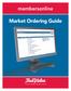 Market Ordering Guide