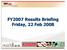 FY2007 Results Briefing Friday, 22 Feb INNOVALUES Corporate Presentation