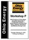 Ohio Energy. Workshop P