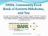 USDA, Community Food Bank of Eastern Oklahoma, and You