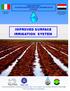 IMPROVED SURFACE IRRIGATION SYSTEM