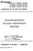îeferem TRANSPORTATION INLAND WATERWAYS SERVICE DEPARTMENT OF THE ARMY FIELD MANUAL DEPARTMENT OF THE ARMY MARCH 1953 Pentagon t