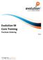 Evolution M Core Training Purchase Ordering Issue 2