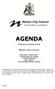 AGENDA. Ordinary meeting of the. Nelson City Council