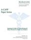 A-CAPP Paper Series. Assessing the Risks of Counterfeiting and Illicit Diversion for Health Care Products