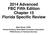 2014 Advanced FBC Fifth Edition Chapter 15 Florida Specific Review