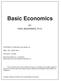 Basic Economics. COPYRIGHT 1999 Mark Twain Media, Inc. ISBN Printing No EB