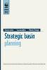 Strategic basin planning. Conservation Sustainability Climate Change SUMMARY 2012