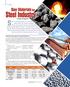 Steel Industry. SSteel's unique position among metal industries. Raw Materials for. Analysis