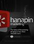 The Value of Remarketing: Valuable Users. you need to. Written by Danny Friscia Senior Account Manager. know. hanapinmarketing.com