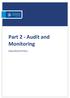 Part 2 - Audit and Monitoring. Operational Policy