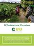APRA brochure: Zimbabwe