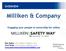 Milliken & Company OVERVIEW. Engaging your people in ownership for safety