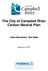 The City of Campbell River Carbon Neutral Plan. Claire Beckstead Erin Welk