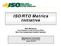 ISO/RTO Metrics Initiative