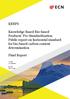 Knowledge Based Bio-based Products Pre-Standardization Public report on horizontal standard for bio-based carbon content determination