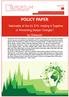 POLICY PAPER. Rationality of the EU ETS: Holding it Together or Preventing Deeper Changes? Jan Šťáhlavský