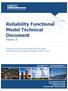Reliability Functional Model Technical Document Version 6