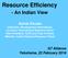 Resource Efficiency. - An Indian View