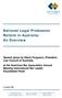 National Legal Profession Reform in Australia: An Overview