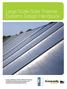 Large Scale Solar Thermal Systems Design Handbook