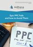 Epic PPC Fails and how to Avoid Them