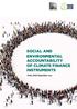 SOCIAL AND ENVIRONMENTAL ACCOUNTABILITY OF CLIMATE FINANCE INSTRUMENTS