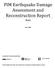 PIM Earthquake Damage Assessment and Reconstruction Report