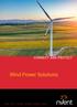 Wind Power Solutions CADDY ERICO HOFFMAN RAYCHEM SCHROFF TRACER