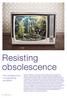 Resisting obsolescence