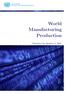 World Manufacturing Production