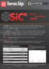 SIC3 Specification. Vacuum Heating Technology. General Properties XRD