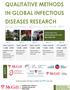 QUALITATIVE METHODS IN GLOBAL INFECTIOUS DISEASES RESEARCH