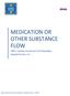 MEDICATION OR OTHER SUBSTANCE FLOW. AHRQ Common Formats for Event Reporting Hospital Version 2.0a