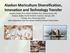 Alaskan Mariculture Diversification, Innovation and Technology Transfer