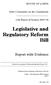 Legislative and Regulatory Reform Bill