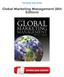 Free Global Marketing Management (8th Edition) Ebooks To Download