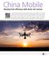 China Mobile. Buzzing from efficiency with drone site surveys