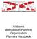 Alabama Metropolitan Planning Organization Planners Handbook