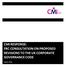 CMI RESPONSE: FRC CONSULTATION ON PROPOSED REVISIONS TO THE UK CORPORATE GOVERNANCE CODE