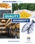 QUALITY DIVERSITY. AGRIFOOD AND SEAFOOD