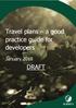 Travel plans a good practice guide for developers. developers. Travel plans a good practice guide for. January 2018 DRAFT