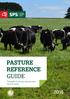 PASTURE REFERENCE GUIDE. The guide to all your pasture and lucerne needs